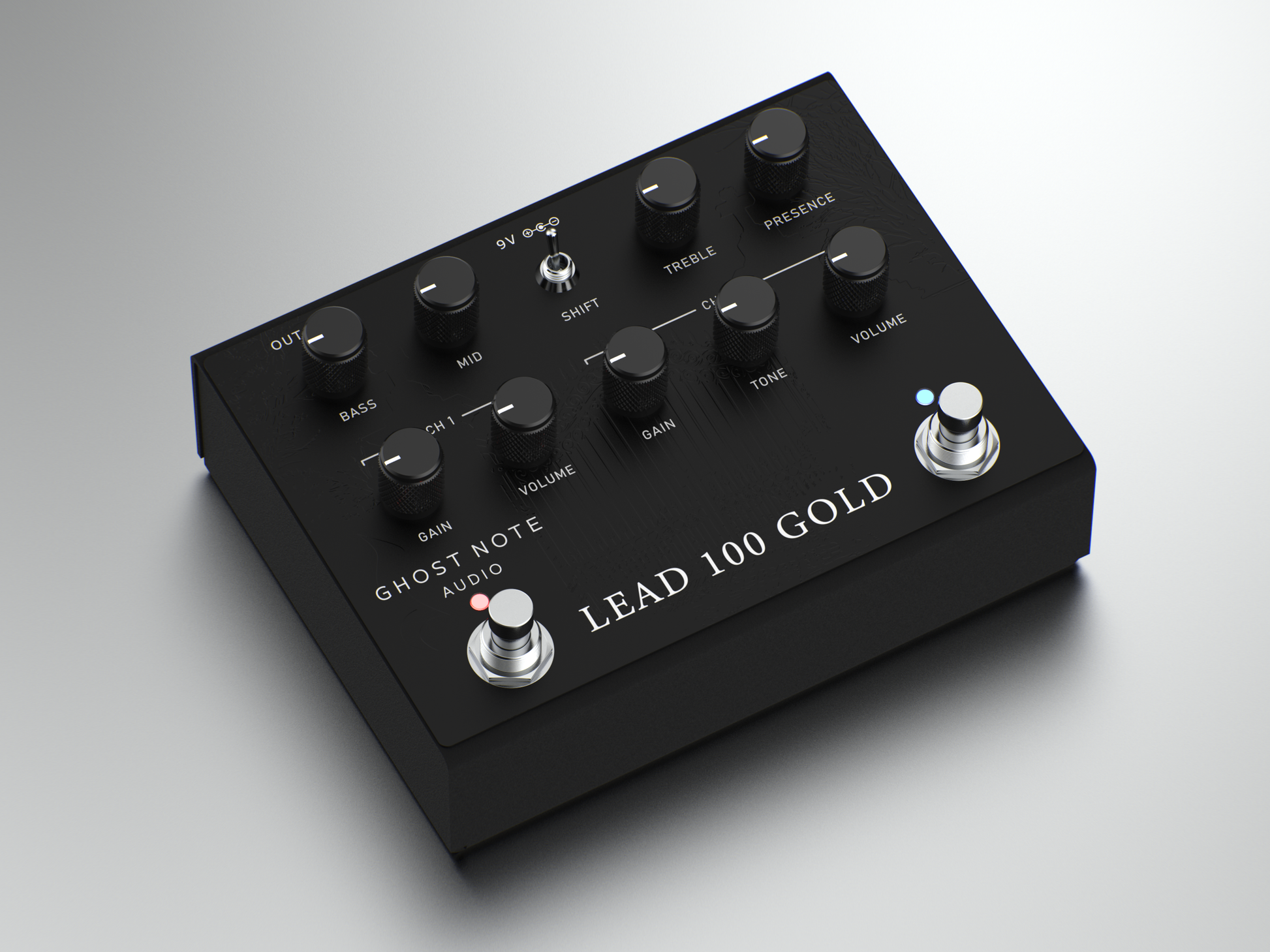 Lead 100 Gold - Guitar pedal based on Marshall Lead 100 MOSFET Lead 100 Gold - Guitar pedal based on Marshall Lead 100 MOSFET