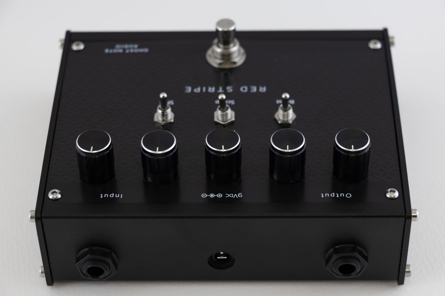 Red Stripe Preamp by Ghost Note Audio - Back view