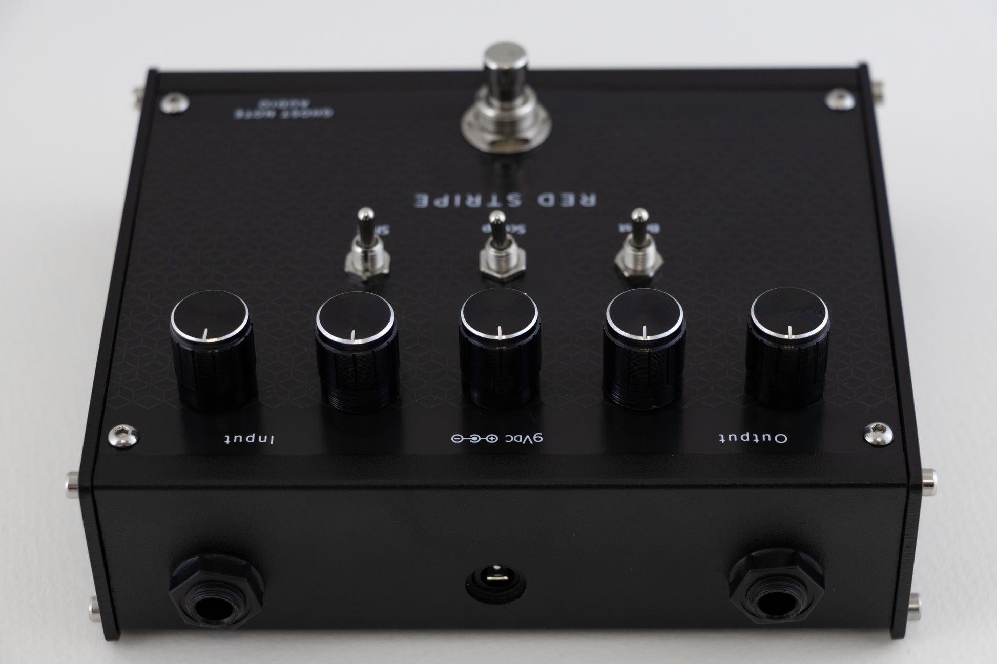 Red Stripe Preamp by Ghost Note Audio - Back view