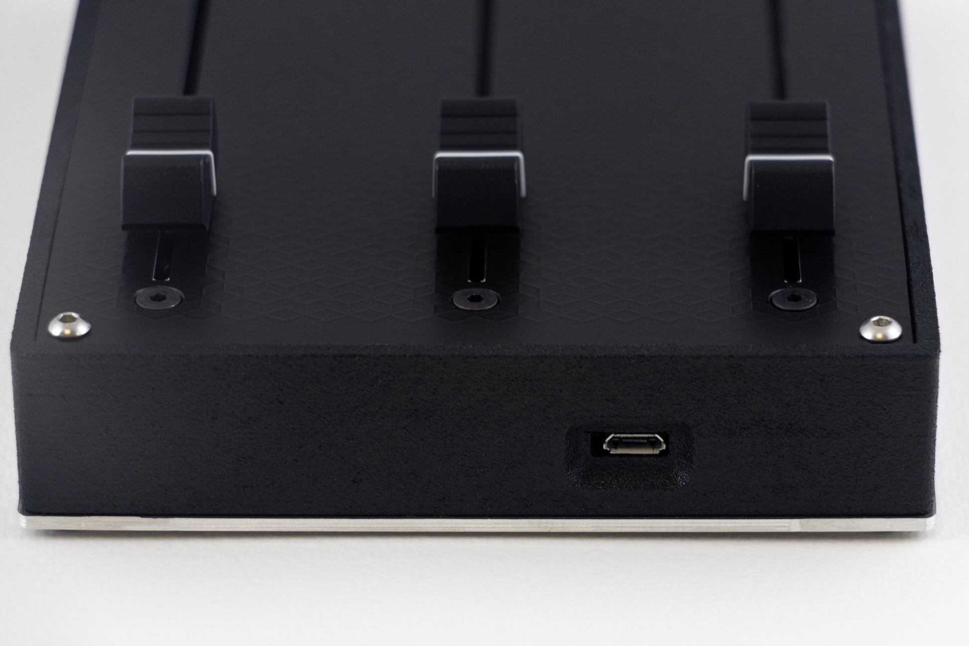 Conductor Midi Controller by Ghost Note Audio - Back view showing USB Micro port